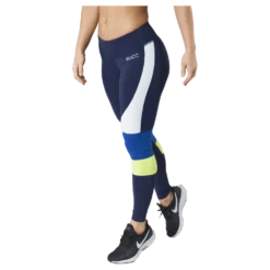 Sprint Tights Blue/White/Yellow