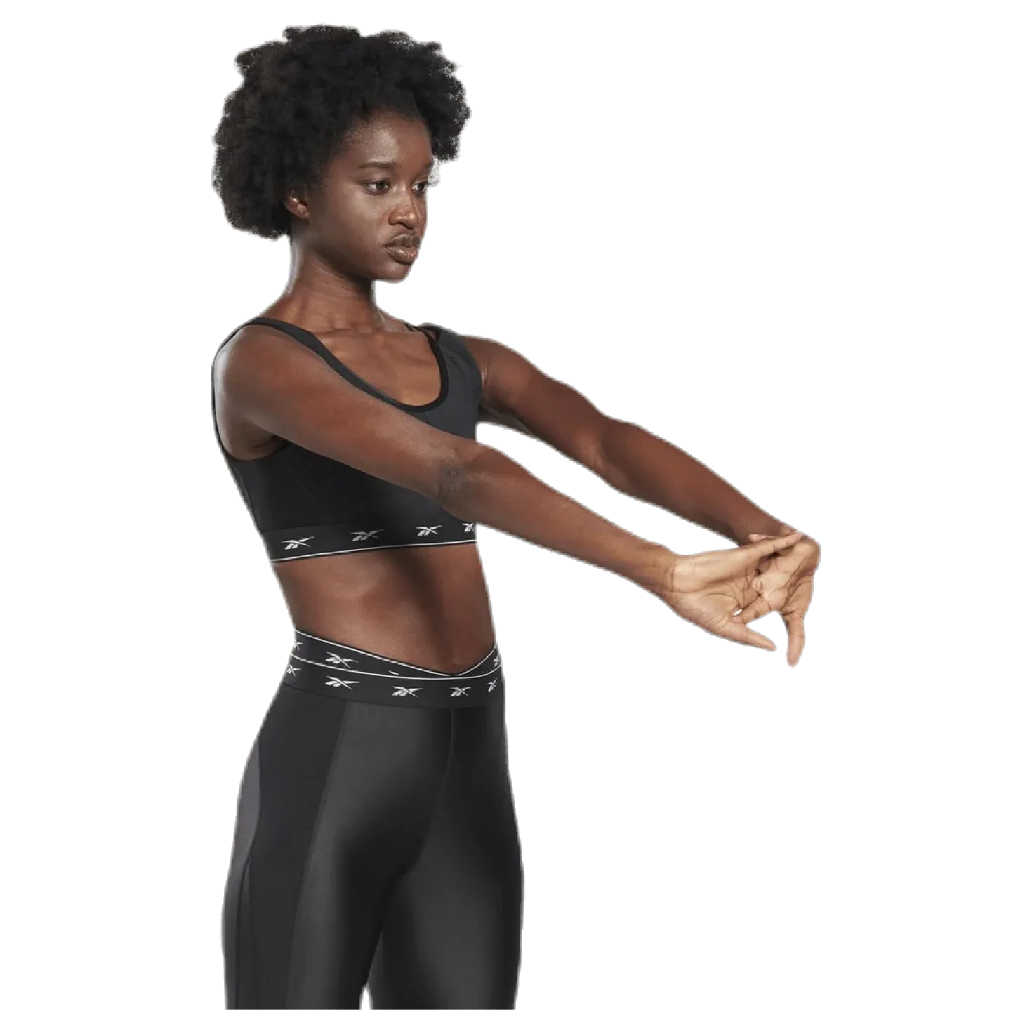 SR Strappy Lounge Bra Black