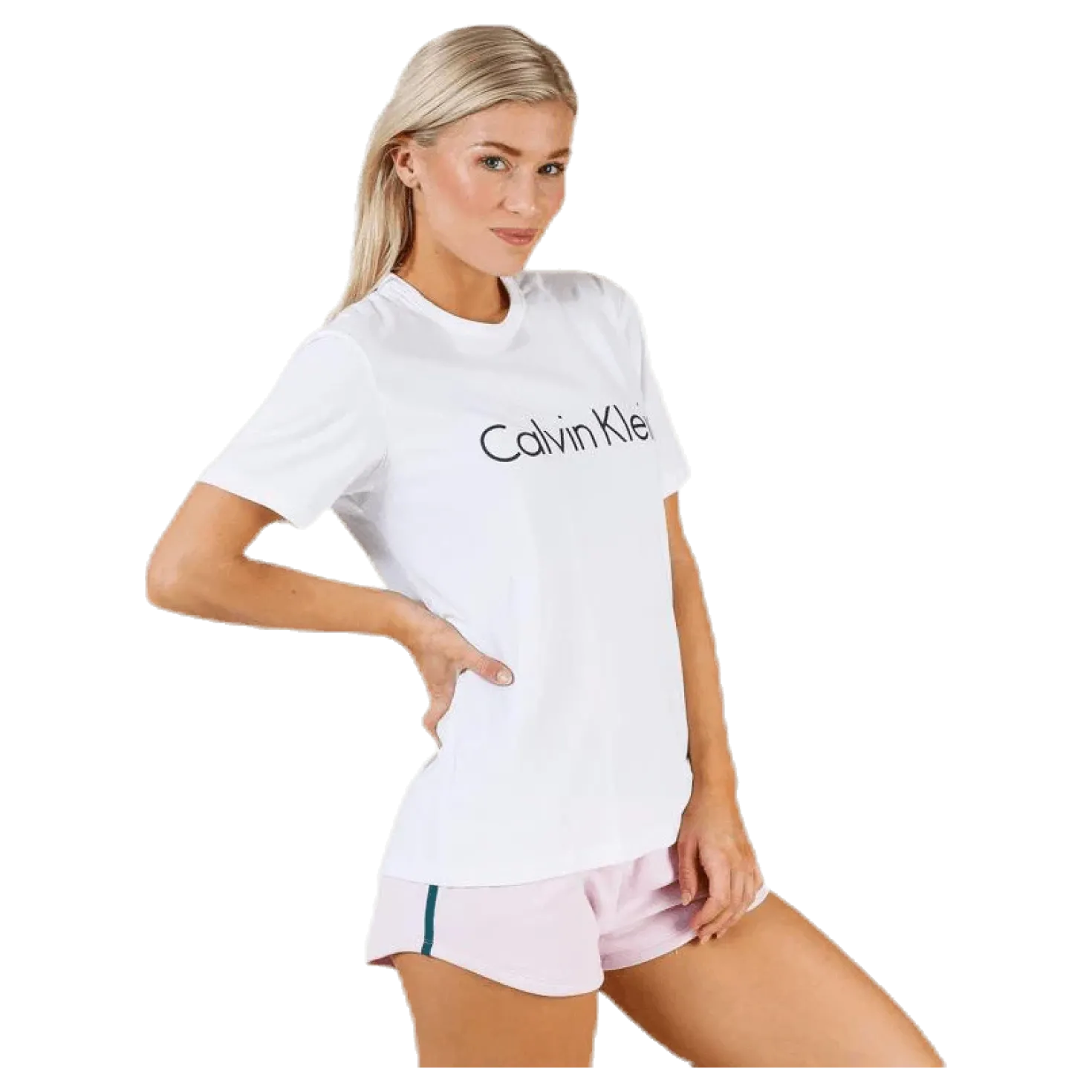 S/S Crew Neck White