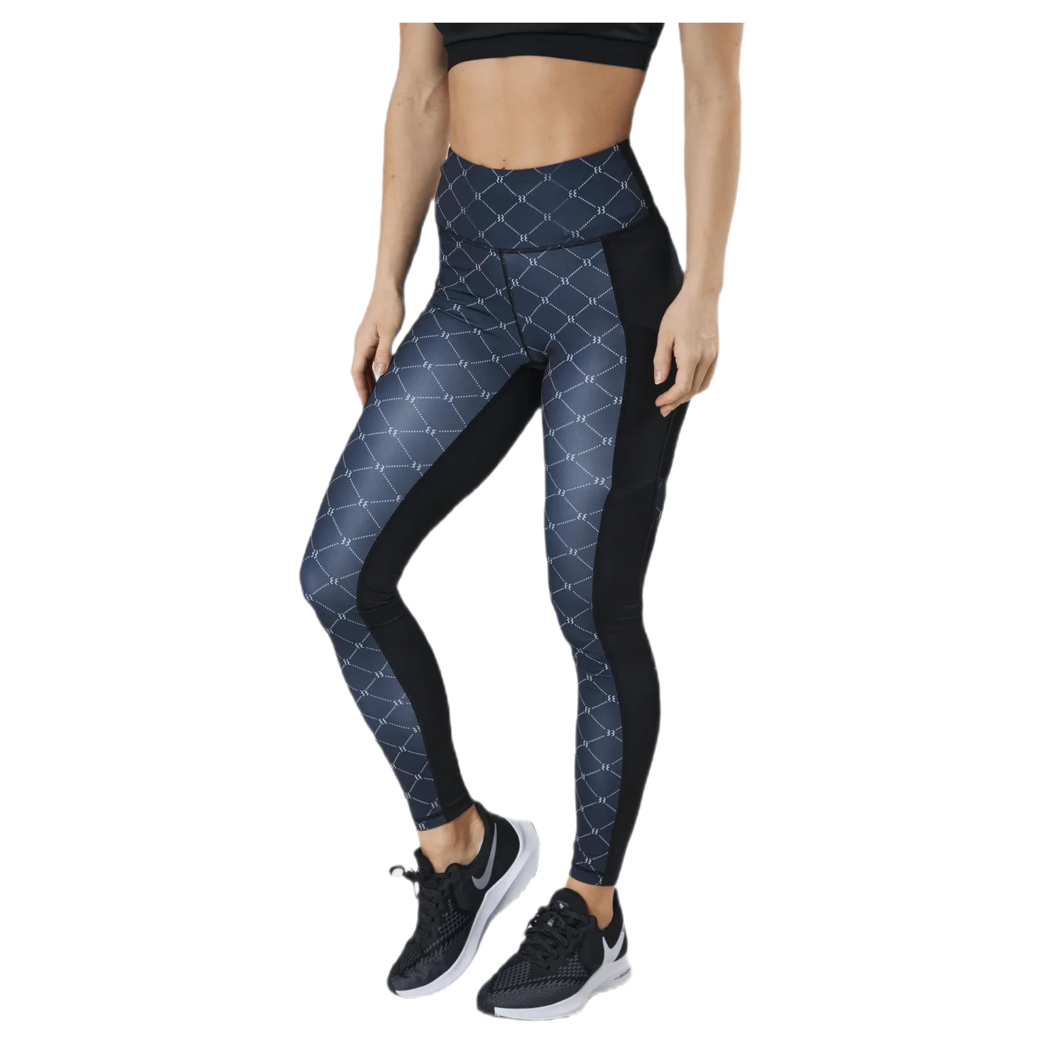 Sthlm High Waist Block Tight Black