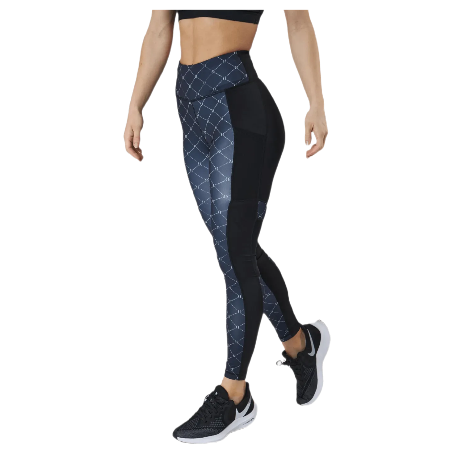 Sthlm High Waist Block Tight Black