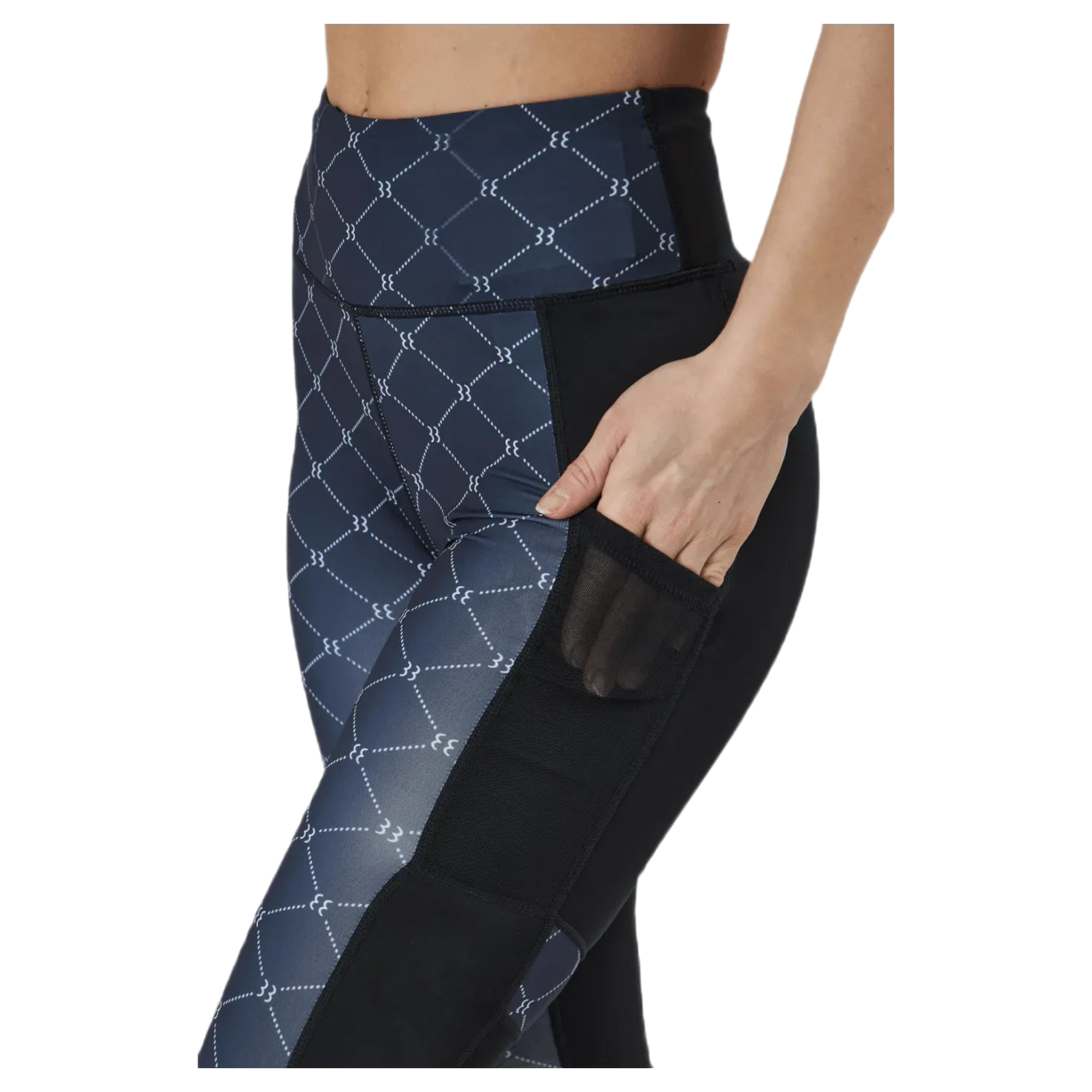 Sthlm High Waist Block Tight Black