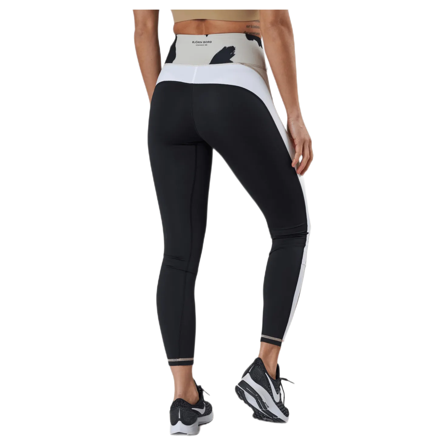 Sthlm High Waist Stripe Patterned