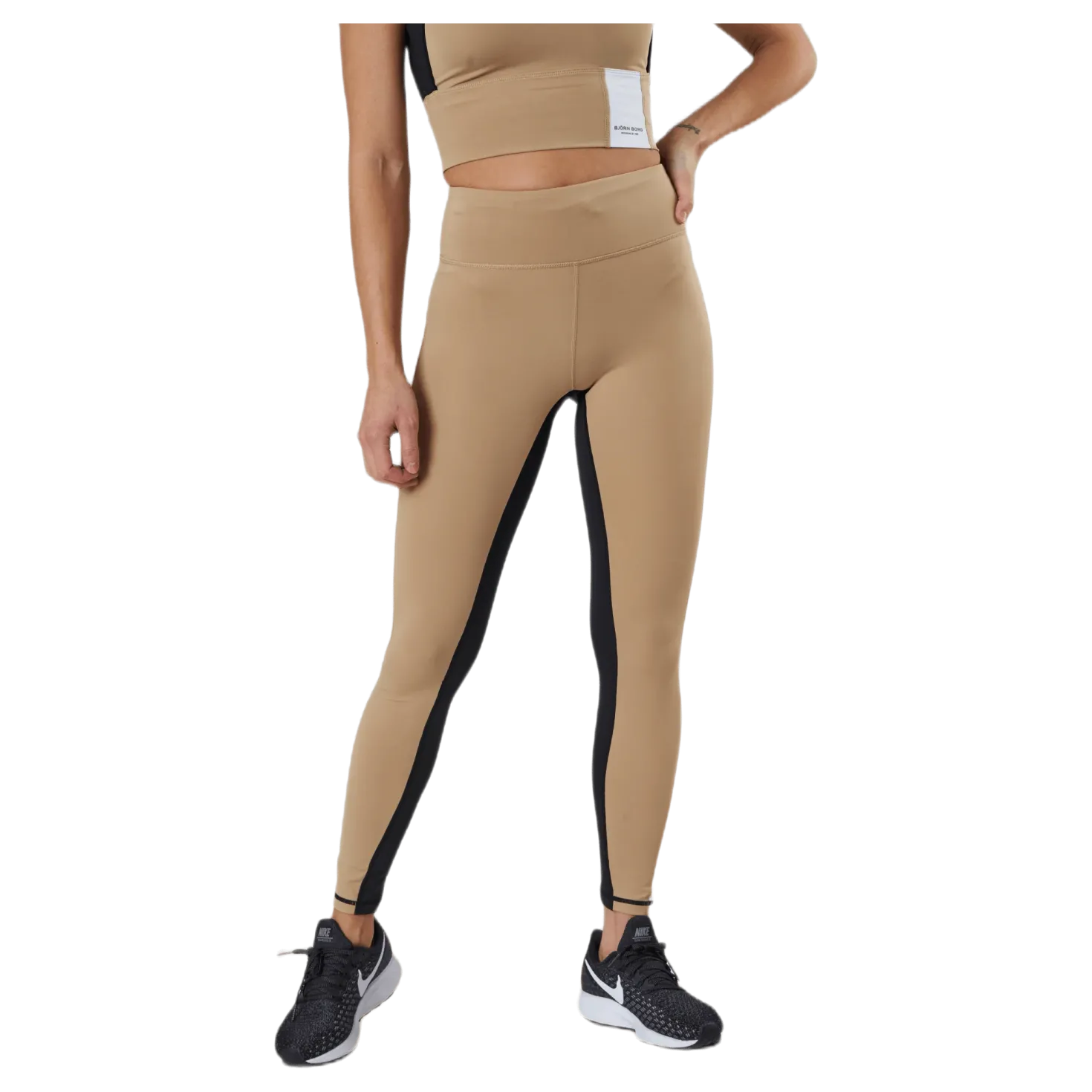 Sthlm High Waist Tight Beige