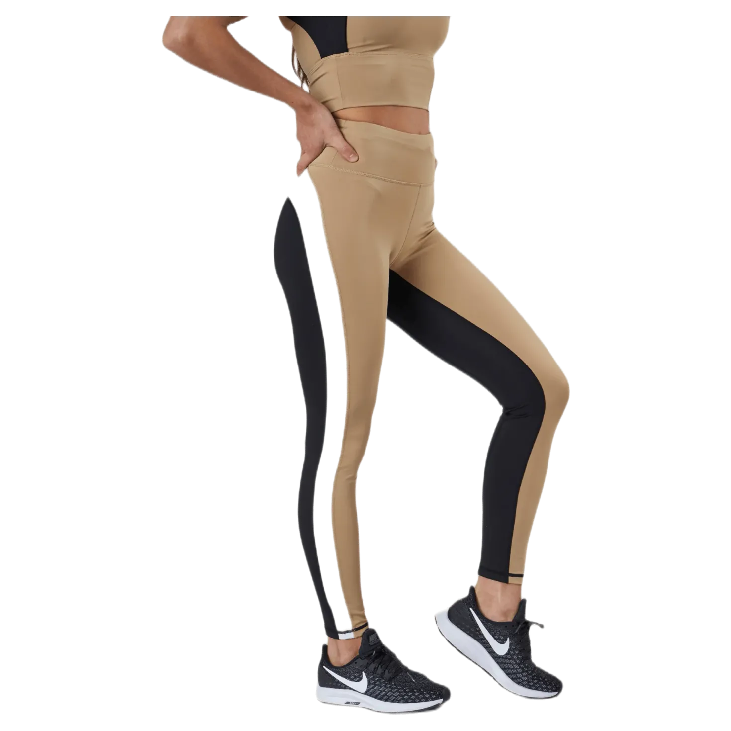 Sthlm High Waist Tight Beige