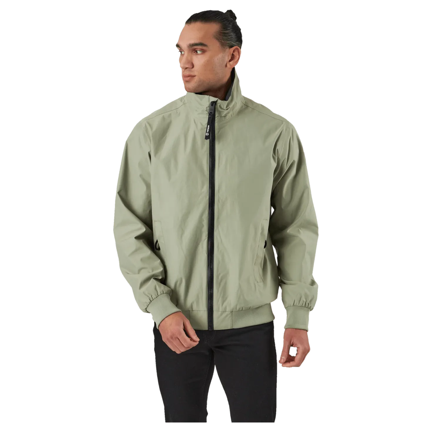 Sting Jkt M Jackets Grey Green