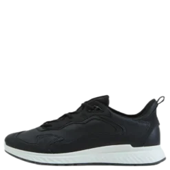 ST.1 Laced Shoes Black