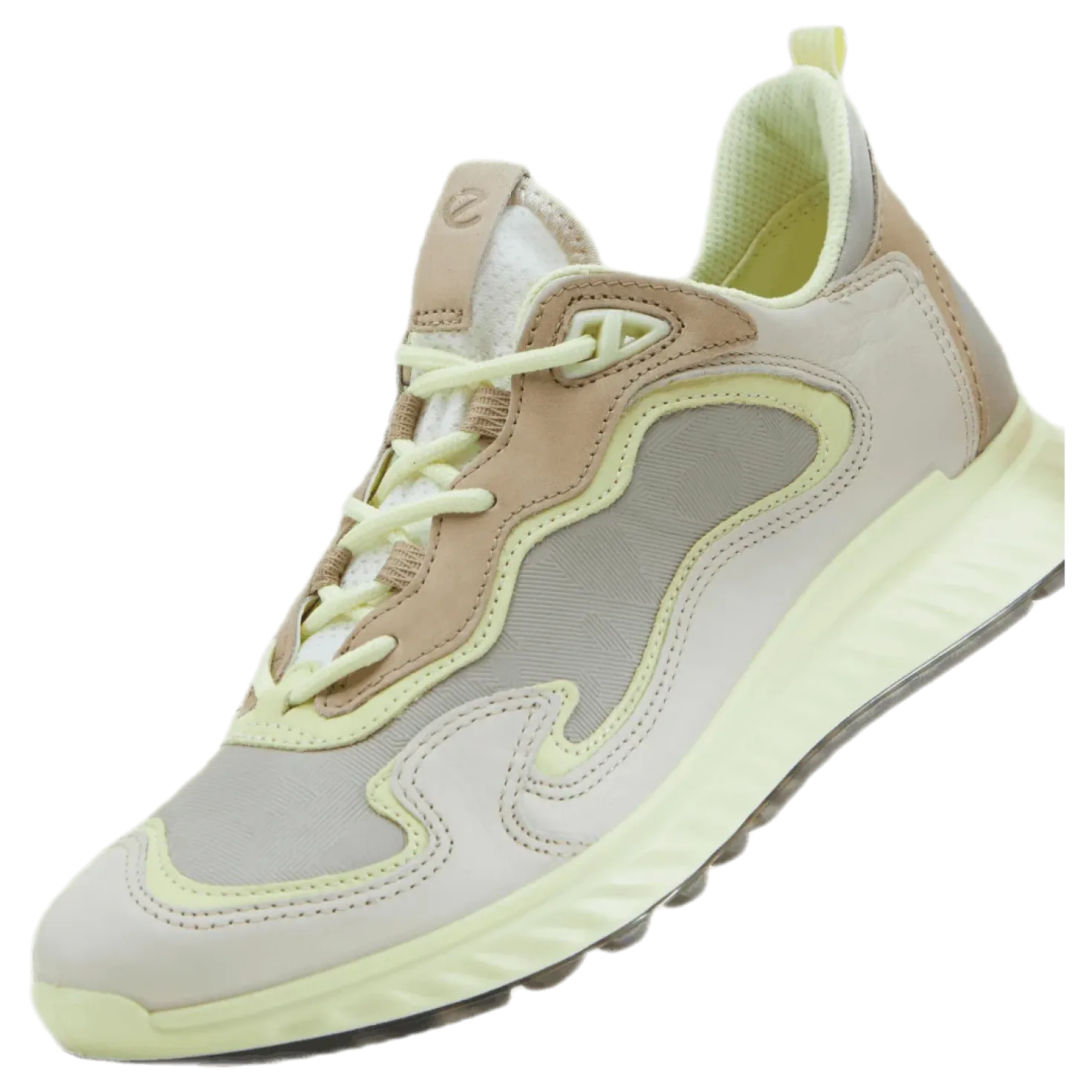 ST.1 Laced Shoes Yellow