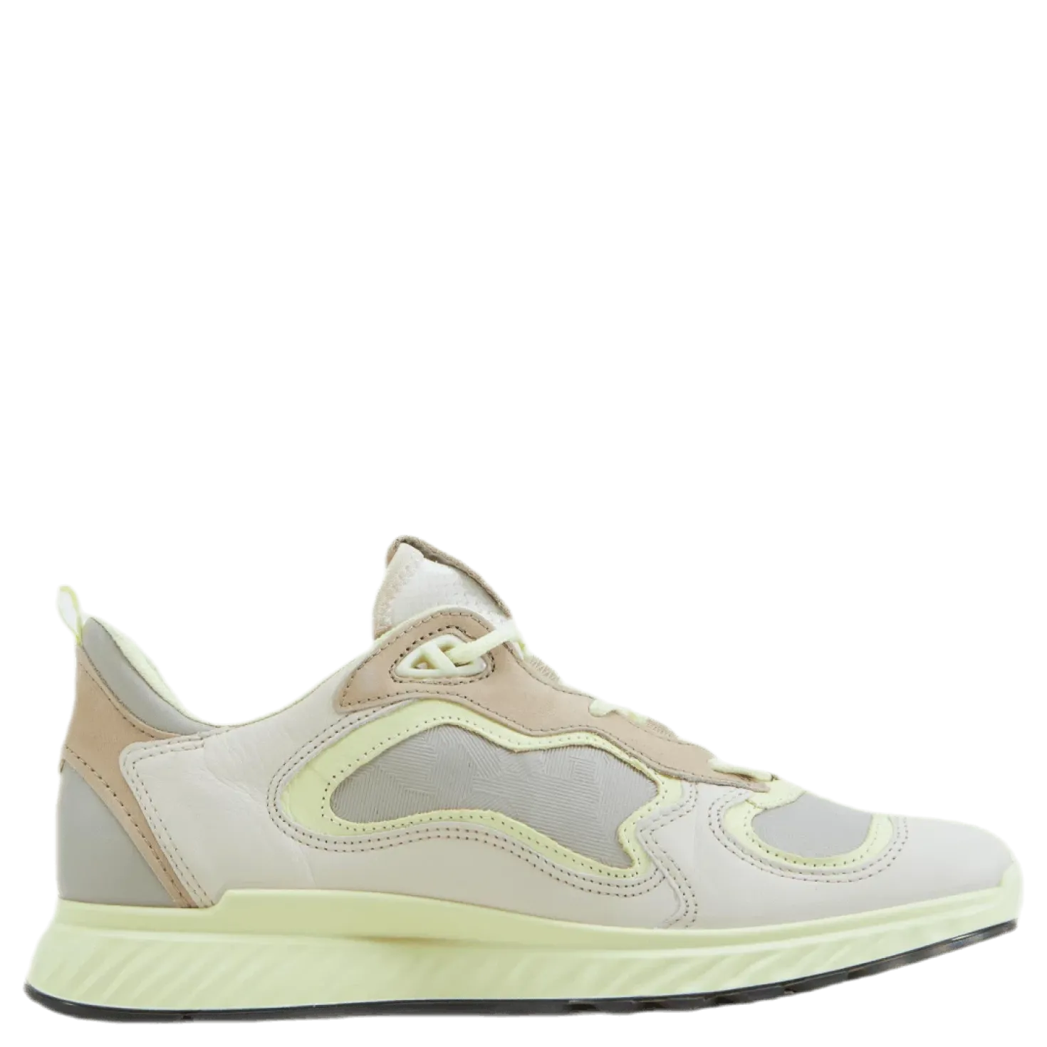 ST.1 Laced Shoes Yellow