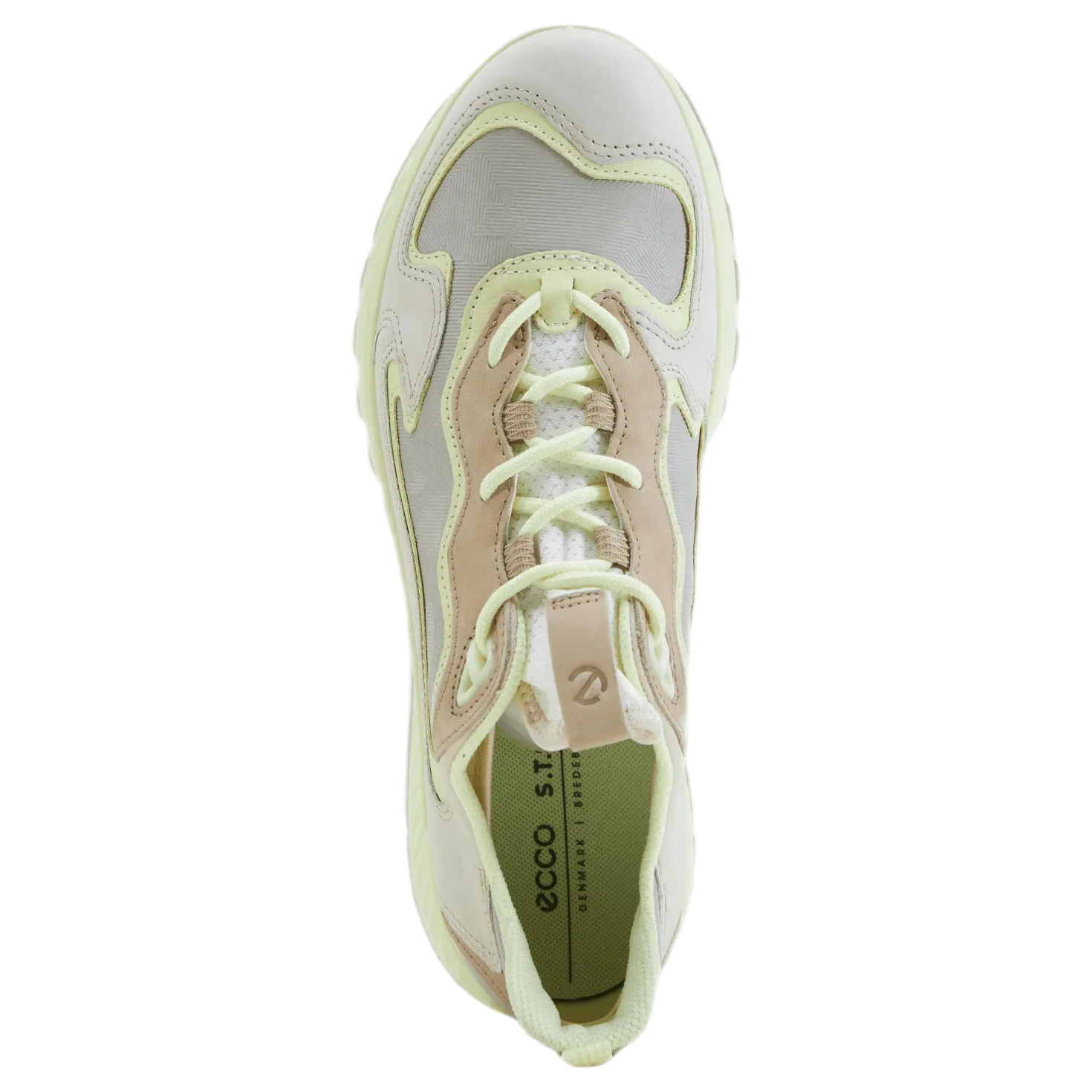 ST.1 Laced Shoes Yellow