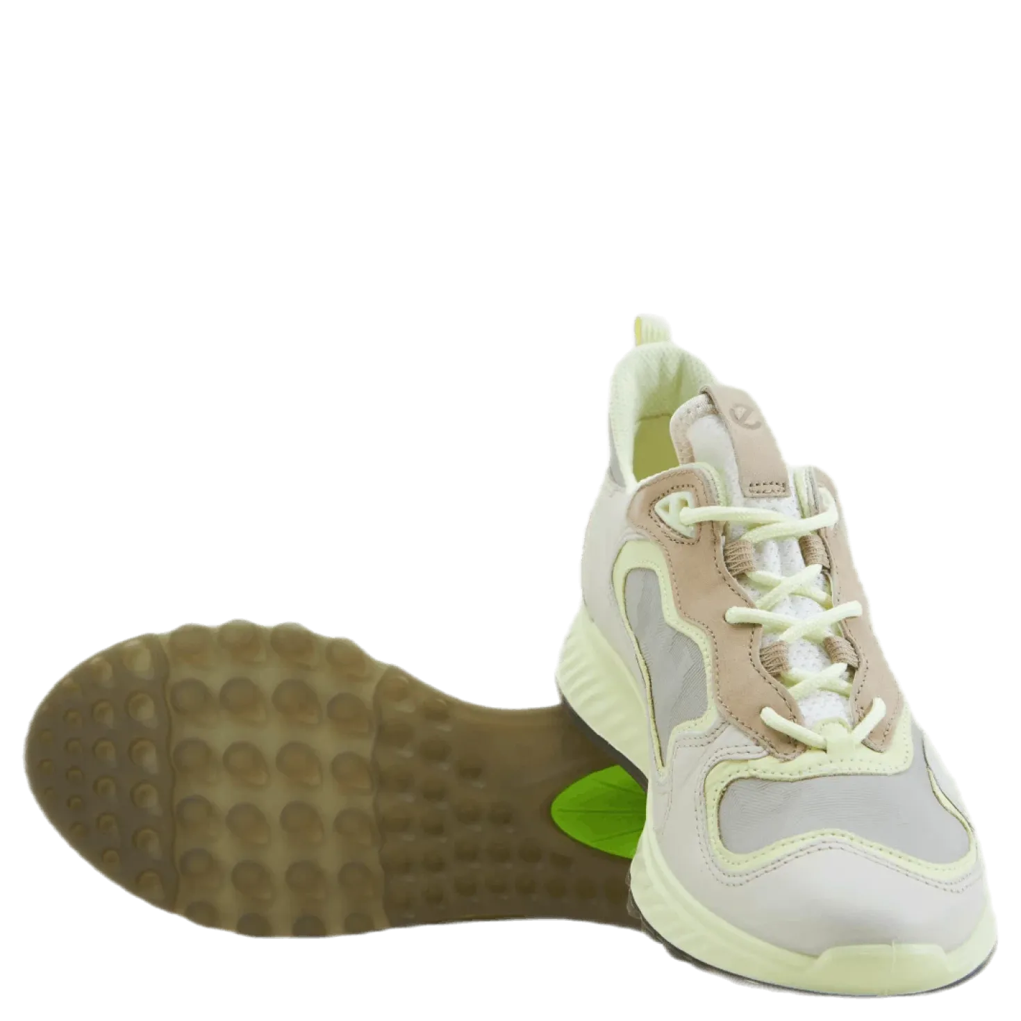 ST.1 Laced Shoes Yellow