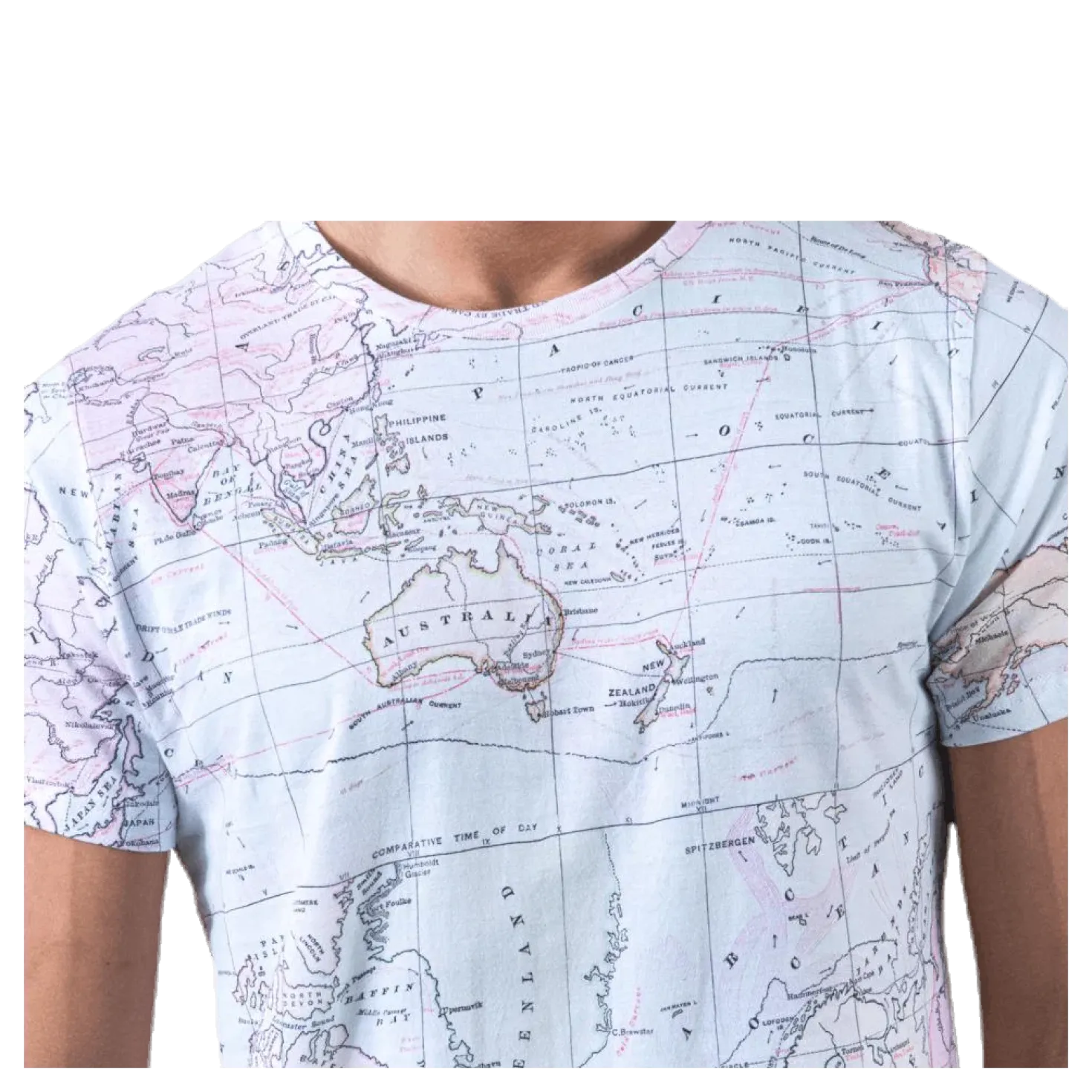 Stockholm Map Patterned