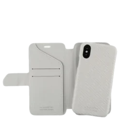 Stockholm Wallet Case Magnet iPhone X/XS Grey
