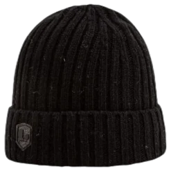 Stockholm Wool Blend Beanie Black