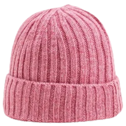 Stockholm Wool Blend Beanie Pink