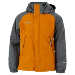 Storm Ins Kids Jacket 10 000 mm Grey/Yellow