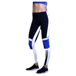 Storm Tights Blue/White/Black