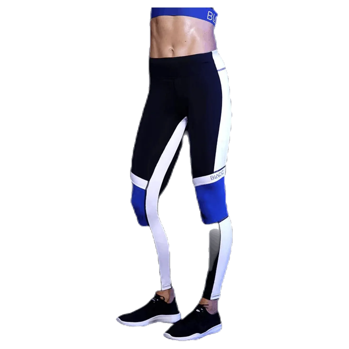Storm Tights Blue/White/Black
