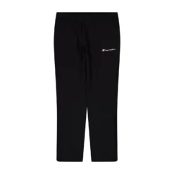 Straight Hem Pants Black Beauty