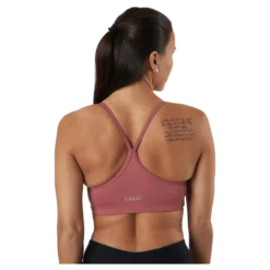 Strappy Sports Bra Calming Red