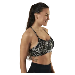 Strappy Sports Bra Grey