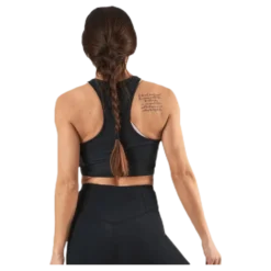 Streaker 2.0 Run Crop Top Black