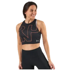 Streaker 2.0 Run Crop Top Black