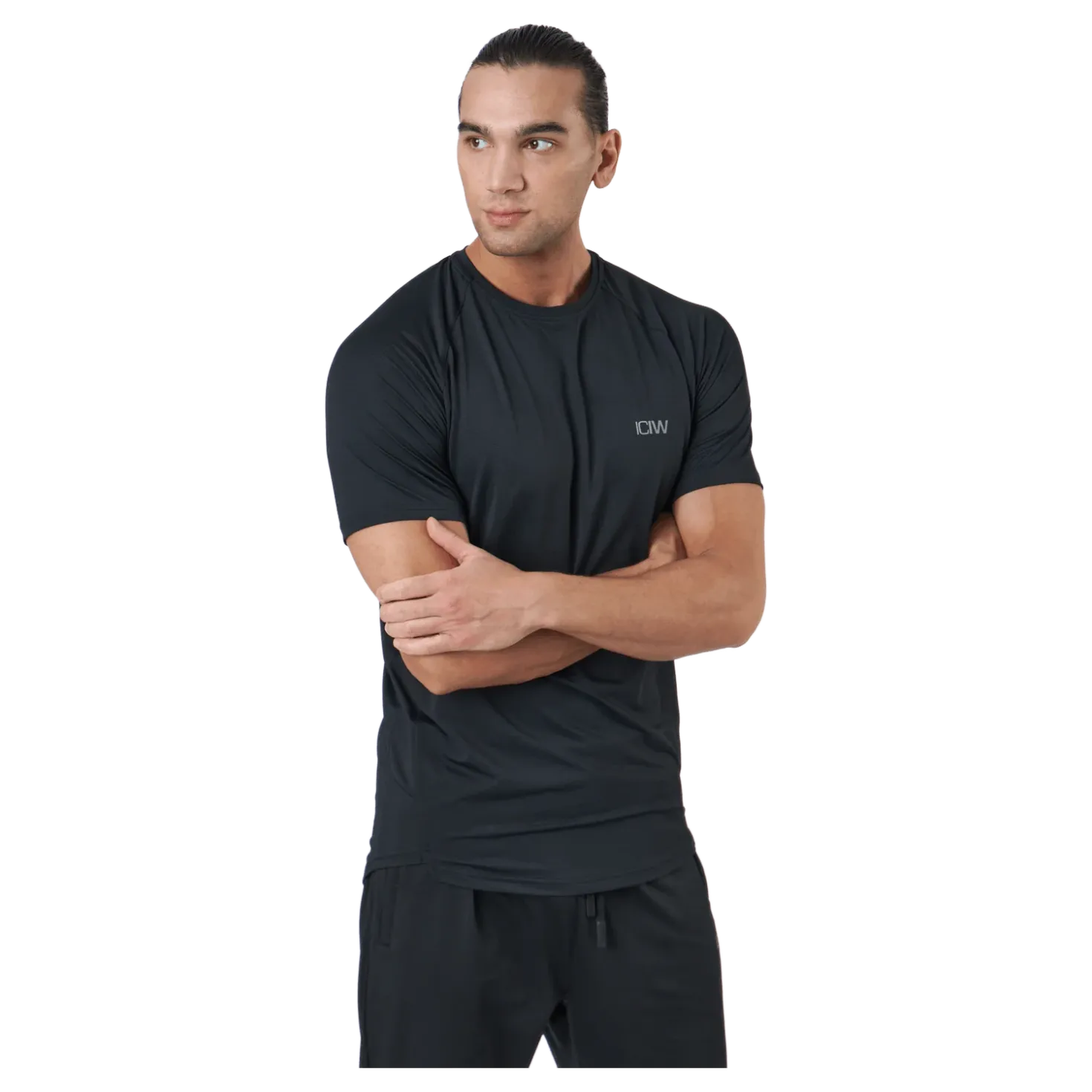 Stride T-shirt Men Black