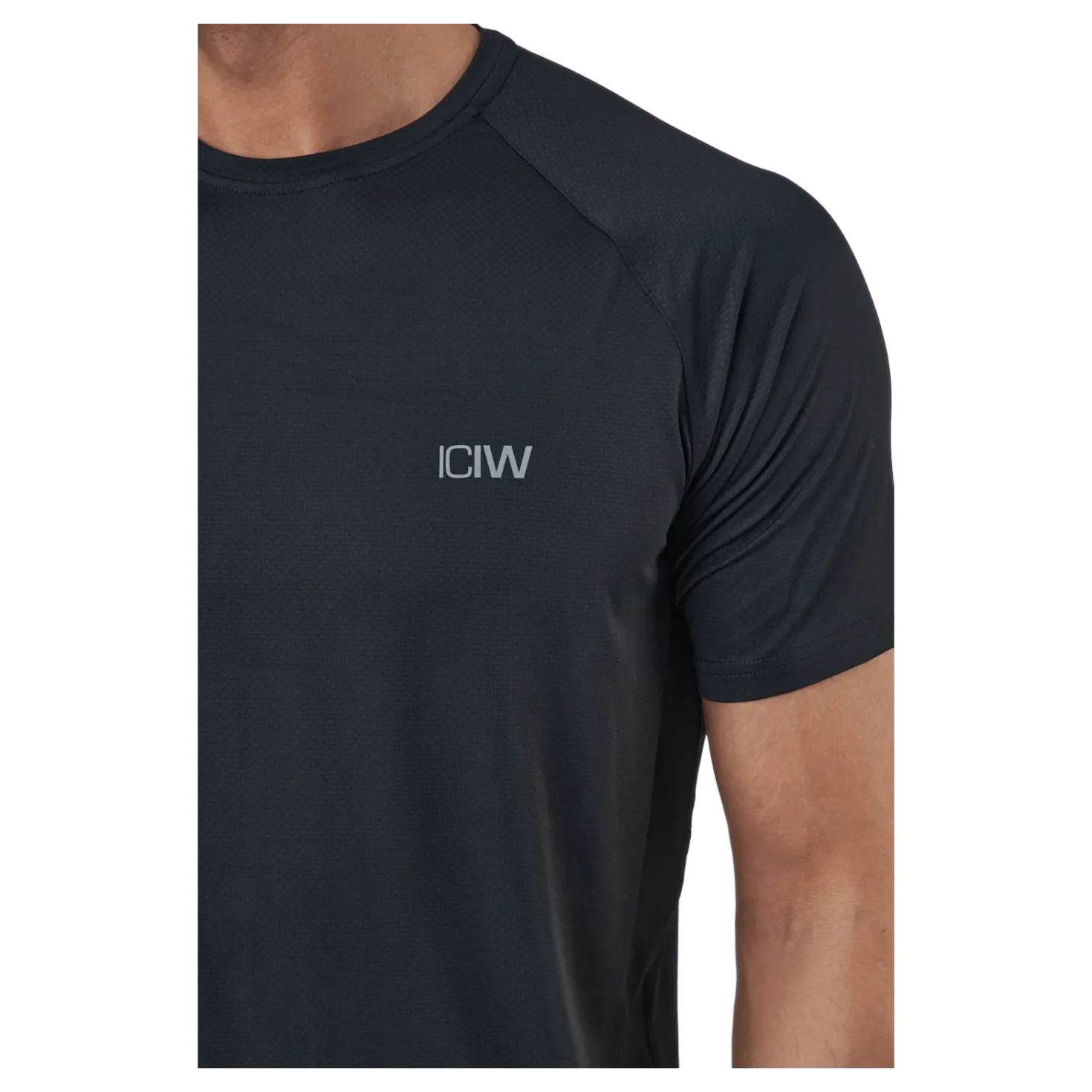 Stride T-shirt Men Black