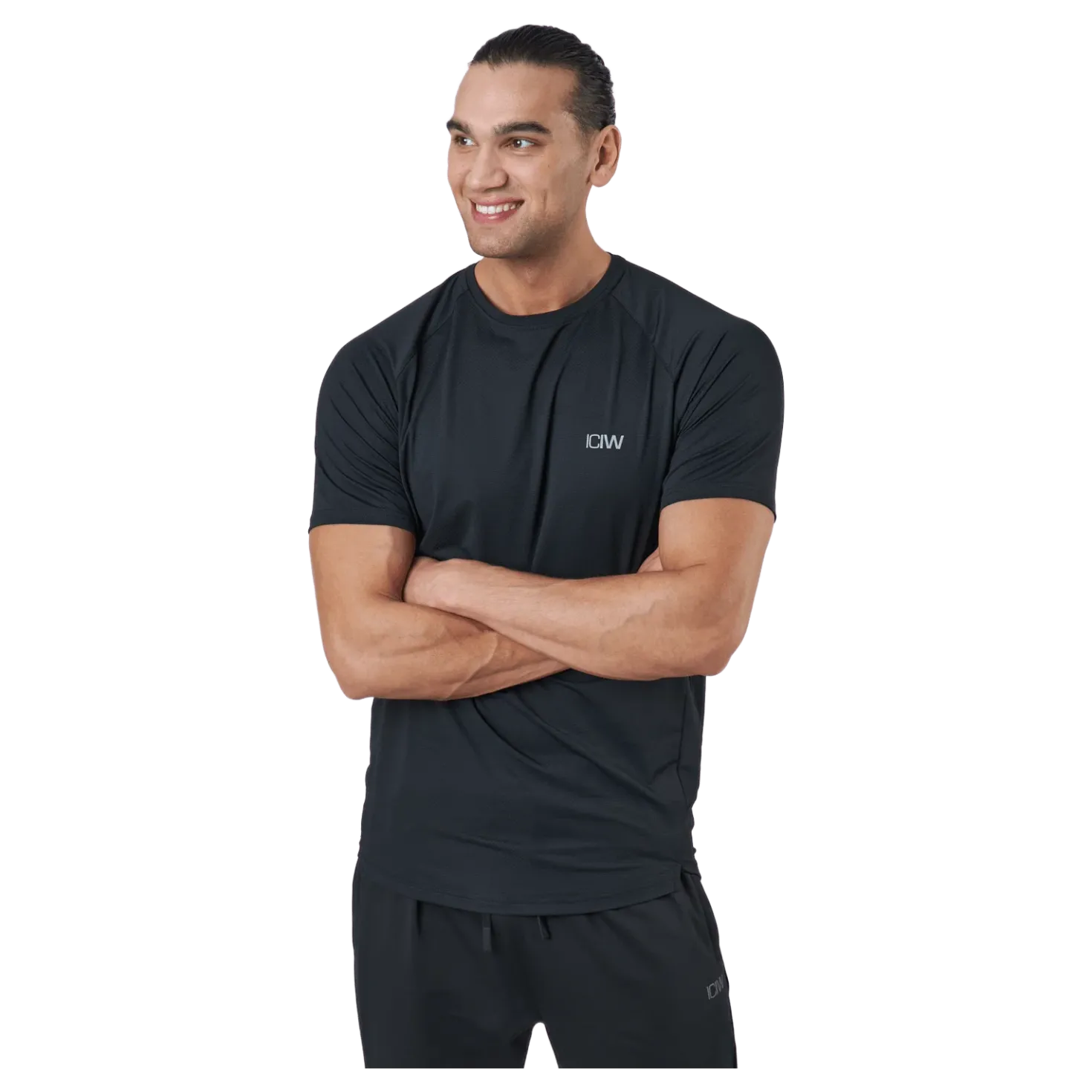 Stride T-shirt Men Black