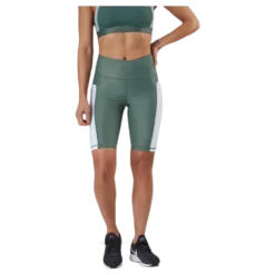 Stripe Bike Shorts Green