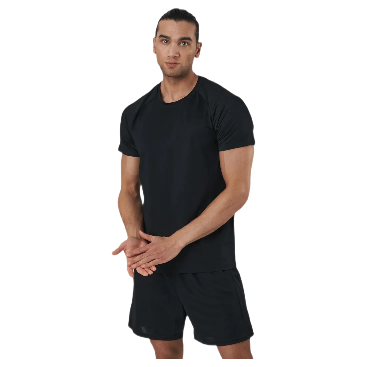 Structured Tee Black