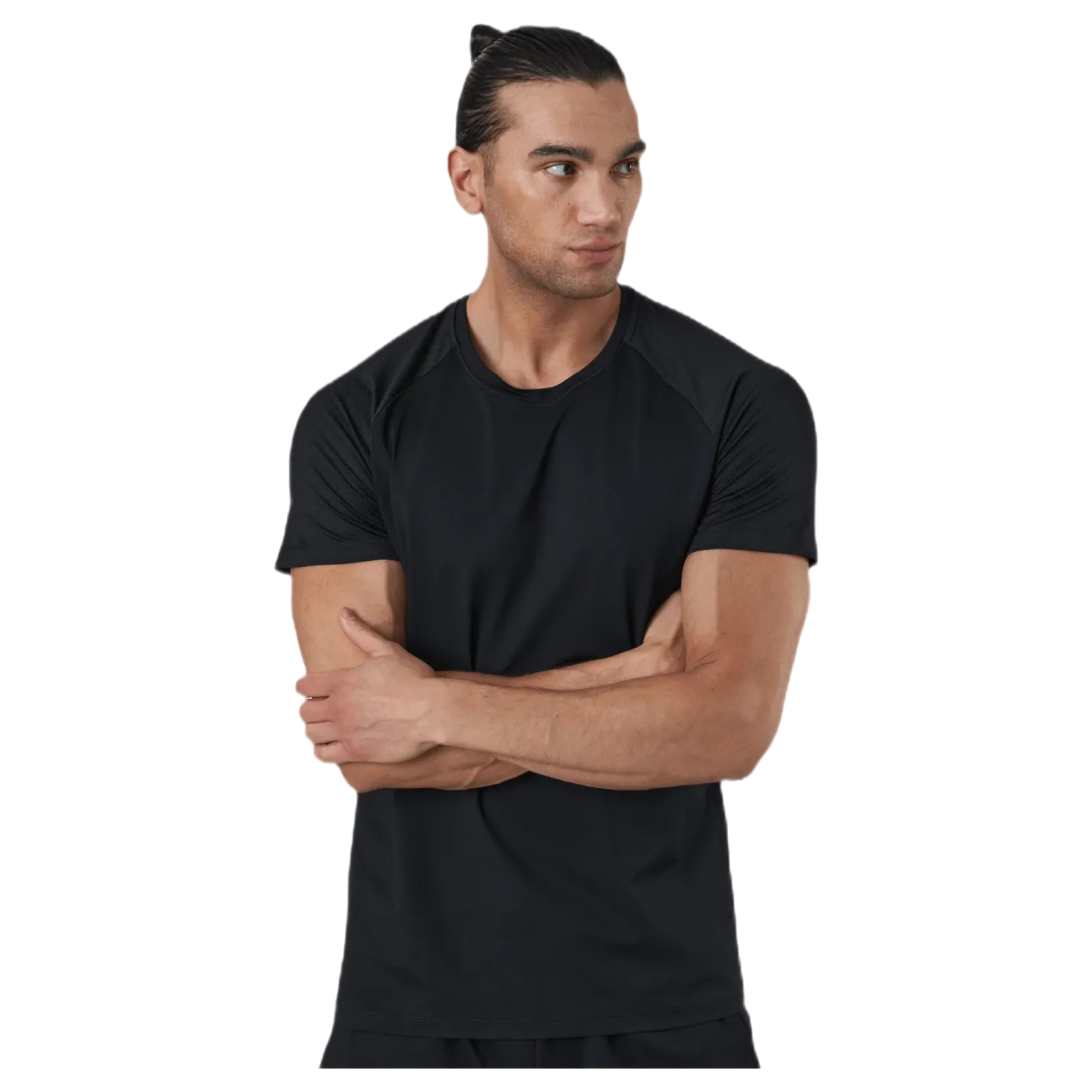 Structured Tee Black