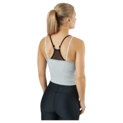 Studio Foundation Ruched Tank Light Gray Heather