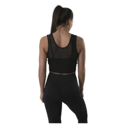 Studio Layered Crop Top Black