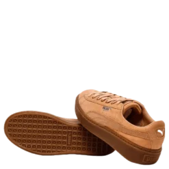 Suede Platform Animal Pink