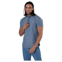 Summer Blackpool Shirt S/S Blue