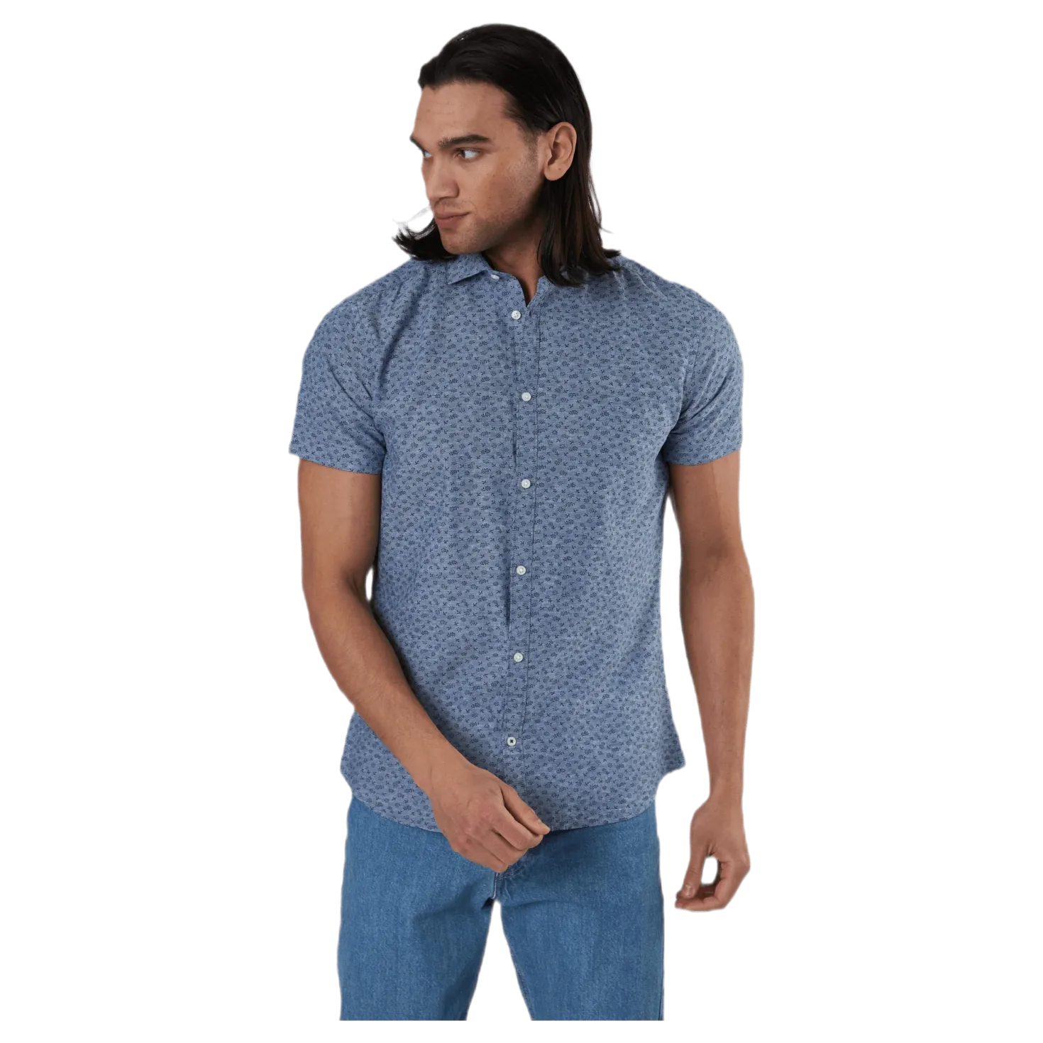 Summer Blackpool Shirt S/S Blue