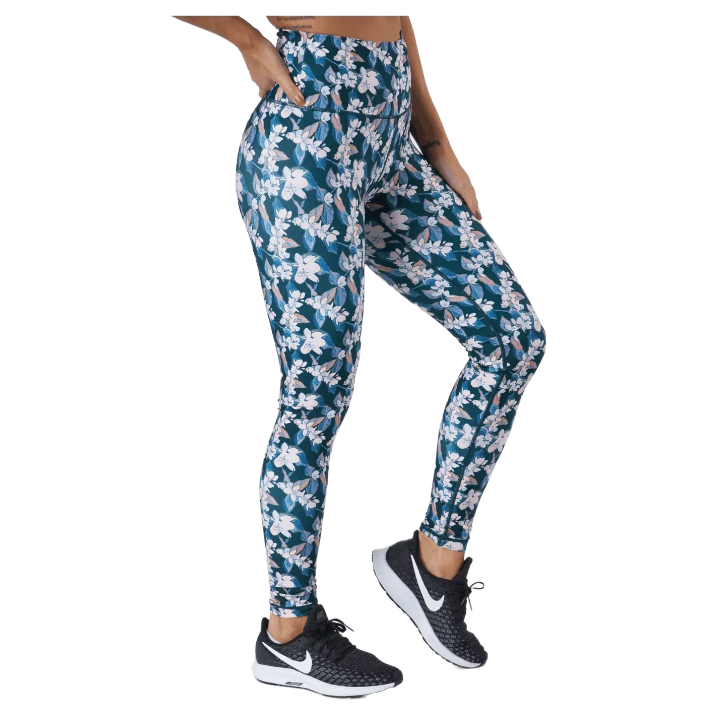 Summer W Print Waist Tights Print