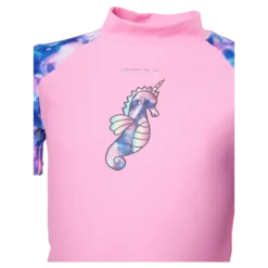 Sun Protection Top And Short Pink