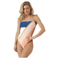 Sunsetters Block Swimsuit Pink