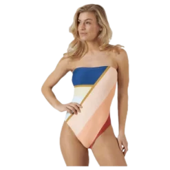 Sunsetters Block Swimsuit Pink
