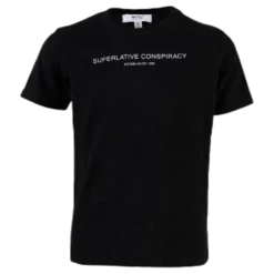 Superlative Conspiracy Logo Tee Youth Black