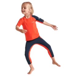 Surf Kids SS UV Top Orange