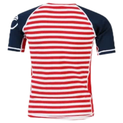 Surf Shortsleeve UV Top Blue/Red