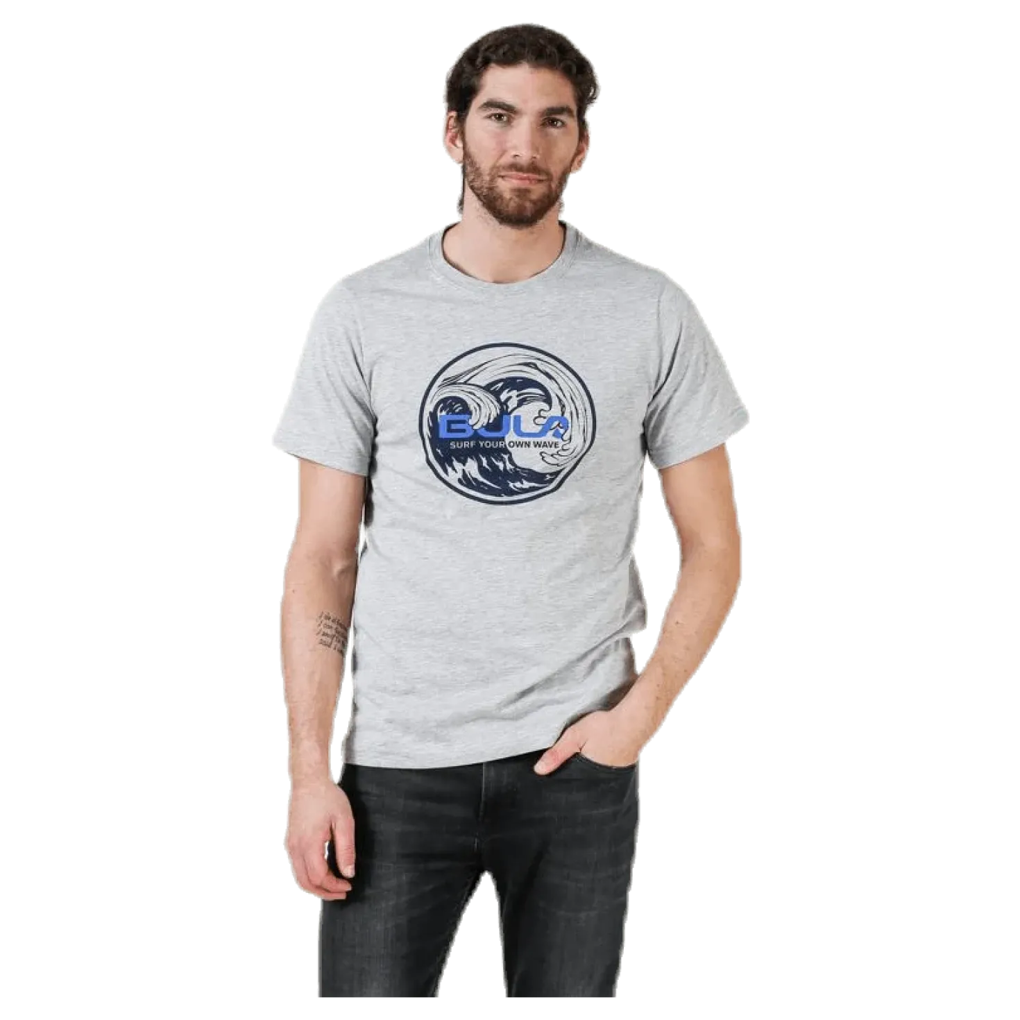 Surf Tee Grey
