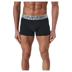 Sustain Steel Cotton Trunk 3Pk Black