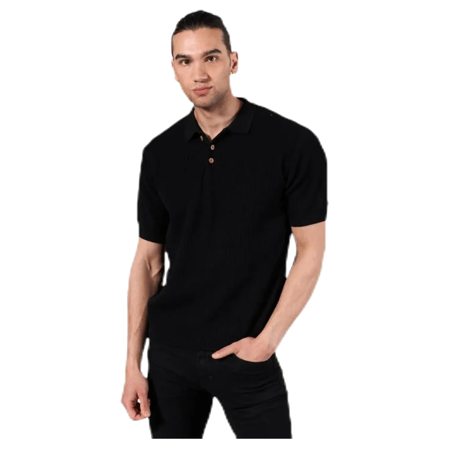 Sweater Short Sleeve Gnesta Black