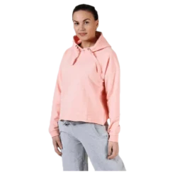 Sweat Hood, Logo Biba Pink