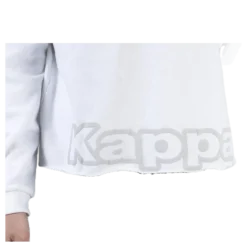 Sweat Hood, Logo Biba White